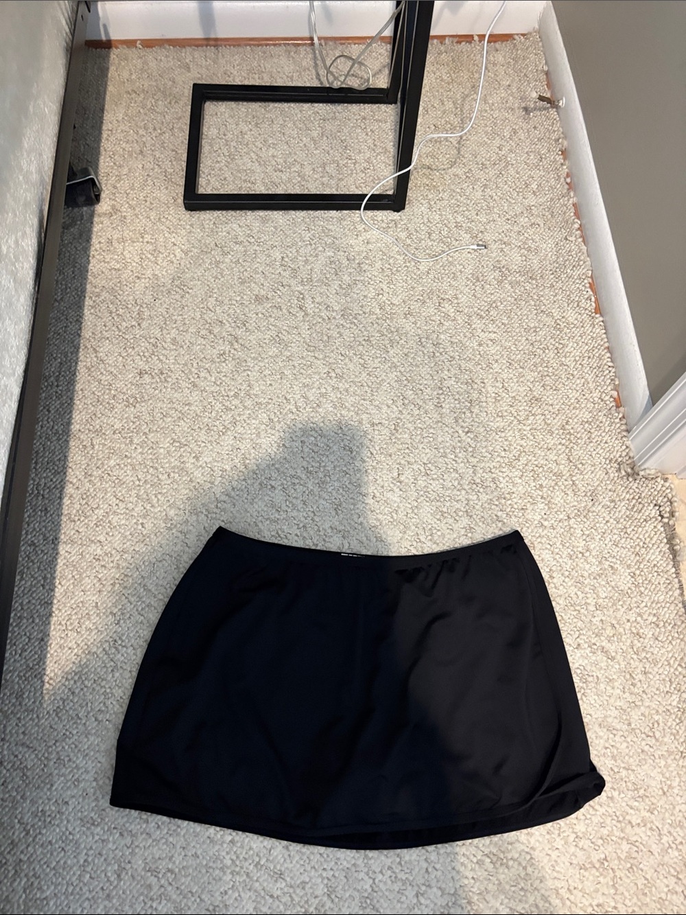 TYR Black Swim Skirted Bottom